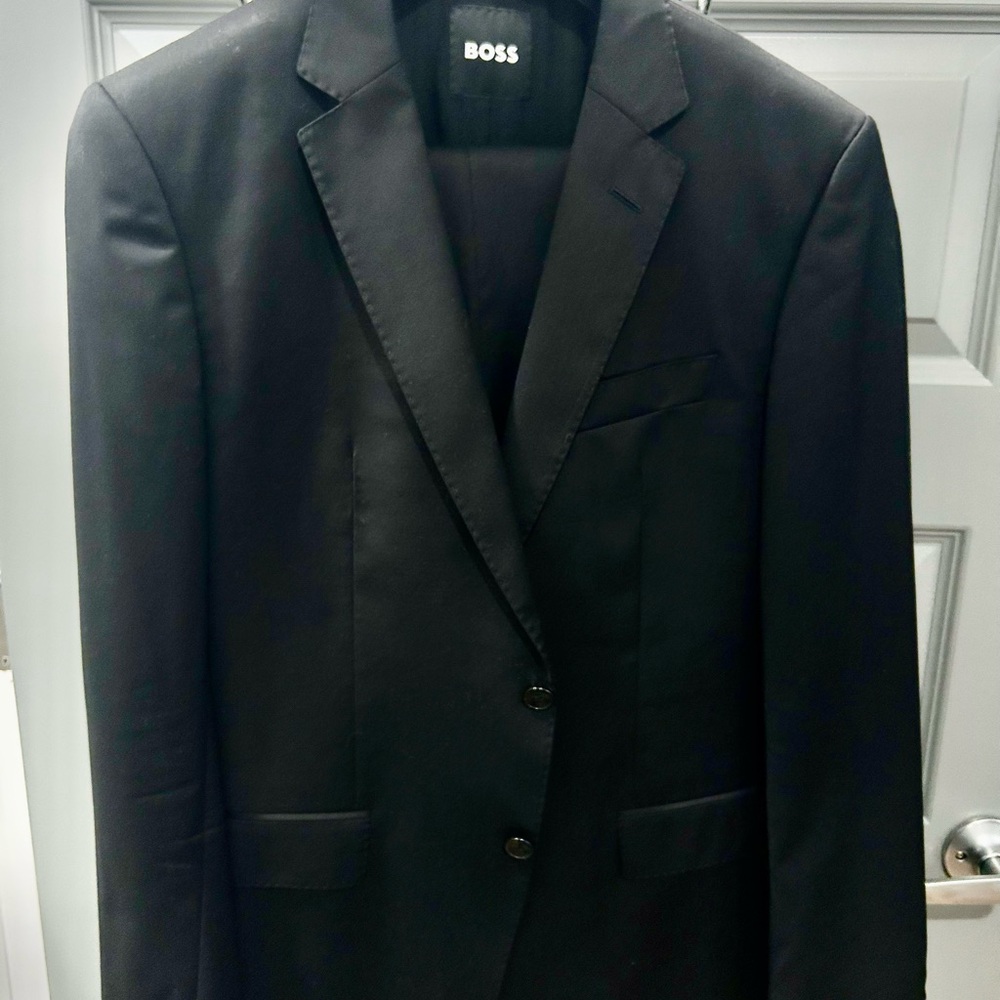 Tailored Boss Classic Black Suit